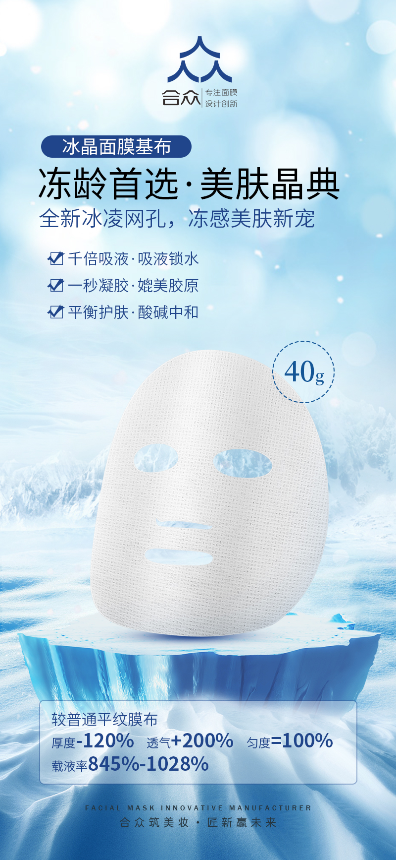 冰晶膜布長圖